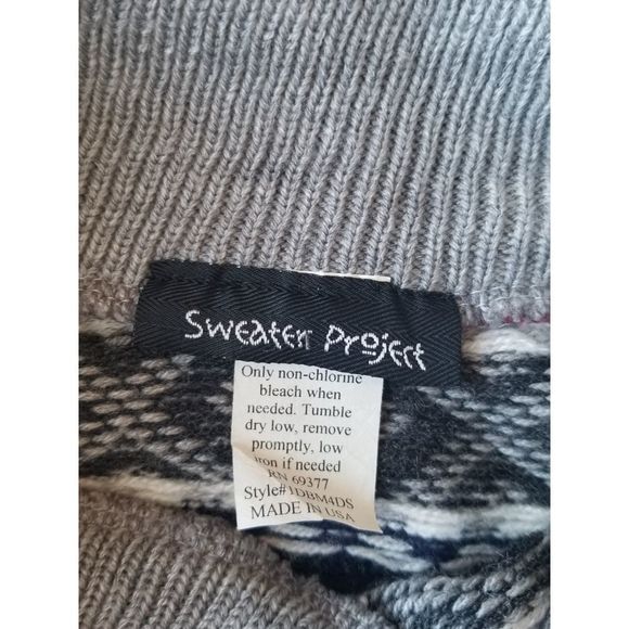 Sweater Project Knit Nordic Mini Skirt - Picture 5 of 6